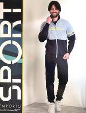 Carica l'immagine nel visualizzatore di Gallery, Tuta Felpata Uomo Sportiva EMPORIO MARZOTTO invernale calda